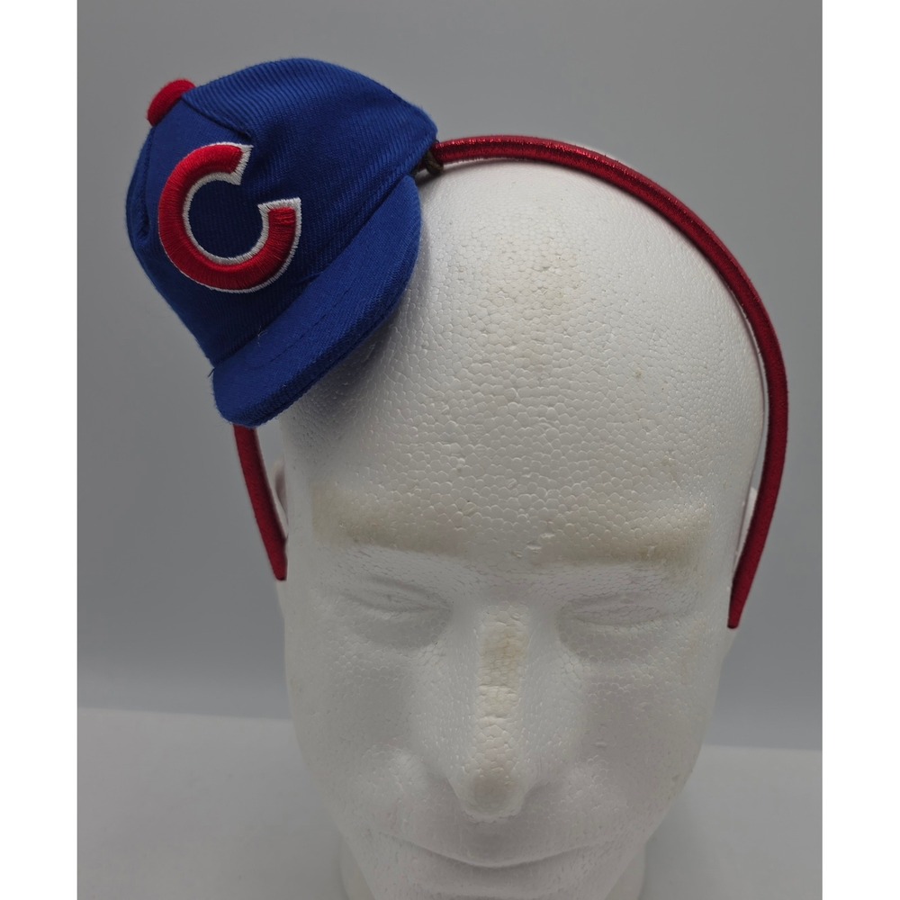 Chicago Cubs Headband Kids OS Blue Mini Cap Baseball MLB Hat